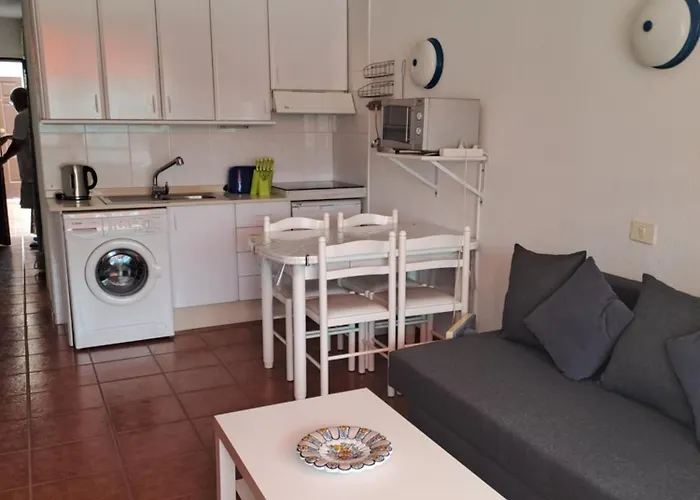 Studio-appartement El Chaparral Con Hermosa Vista Y Piscina * Arona (Tenerife)