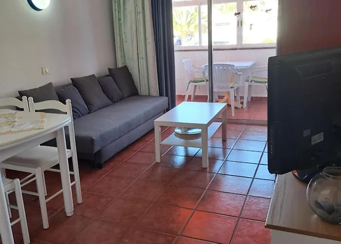 Studio-appartement El Chaparral Con Hermosa Vista Y Piscina * Arona (Tenerife)